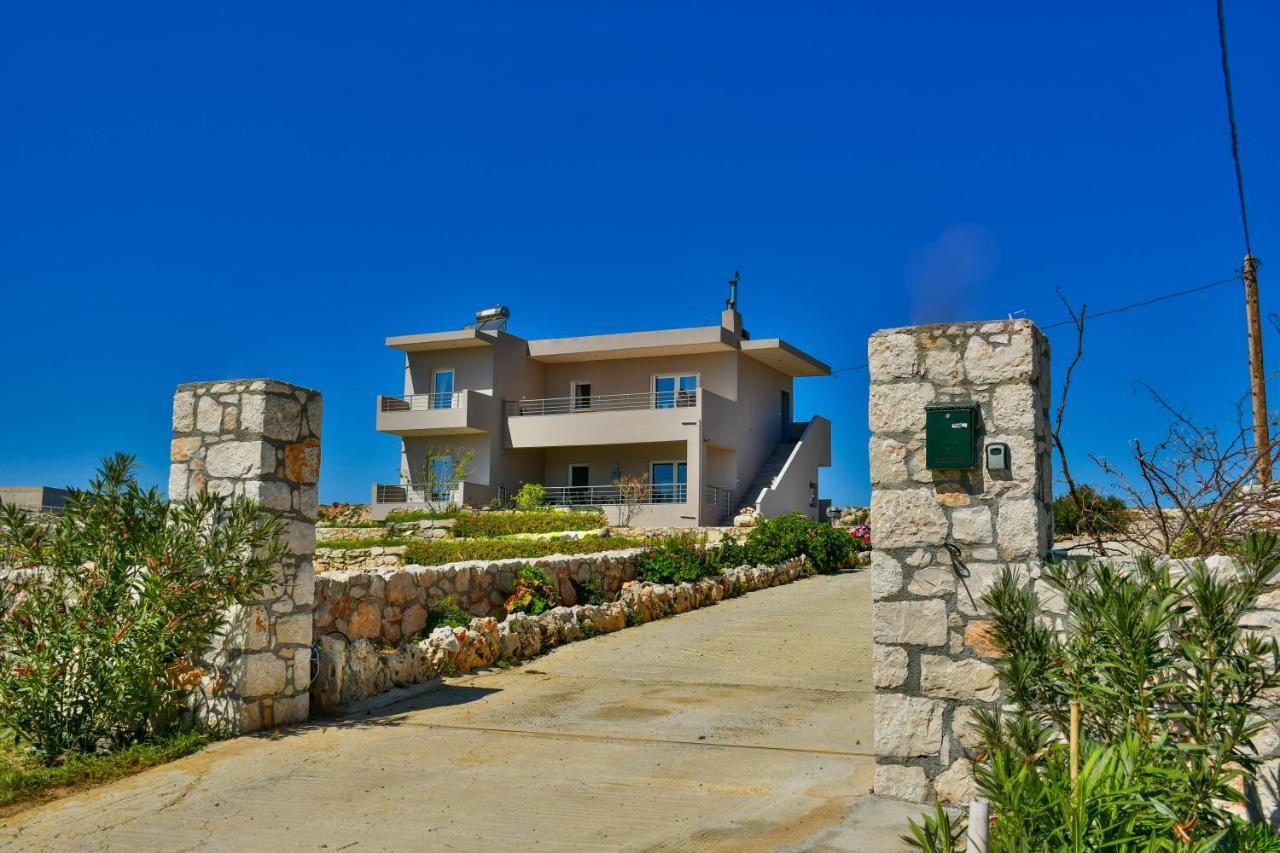 Sitia Bay View Villa Apartment Bagian luar foto