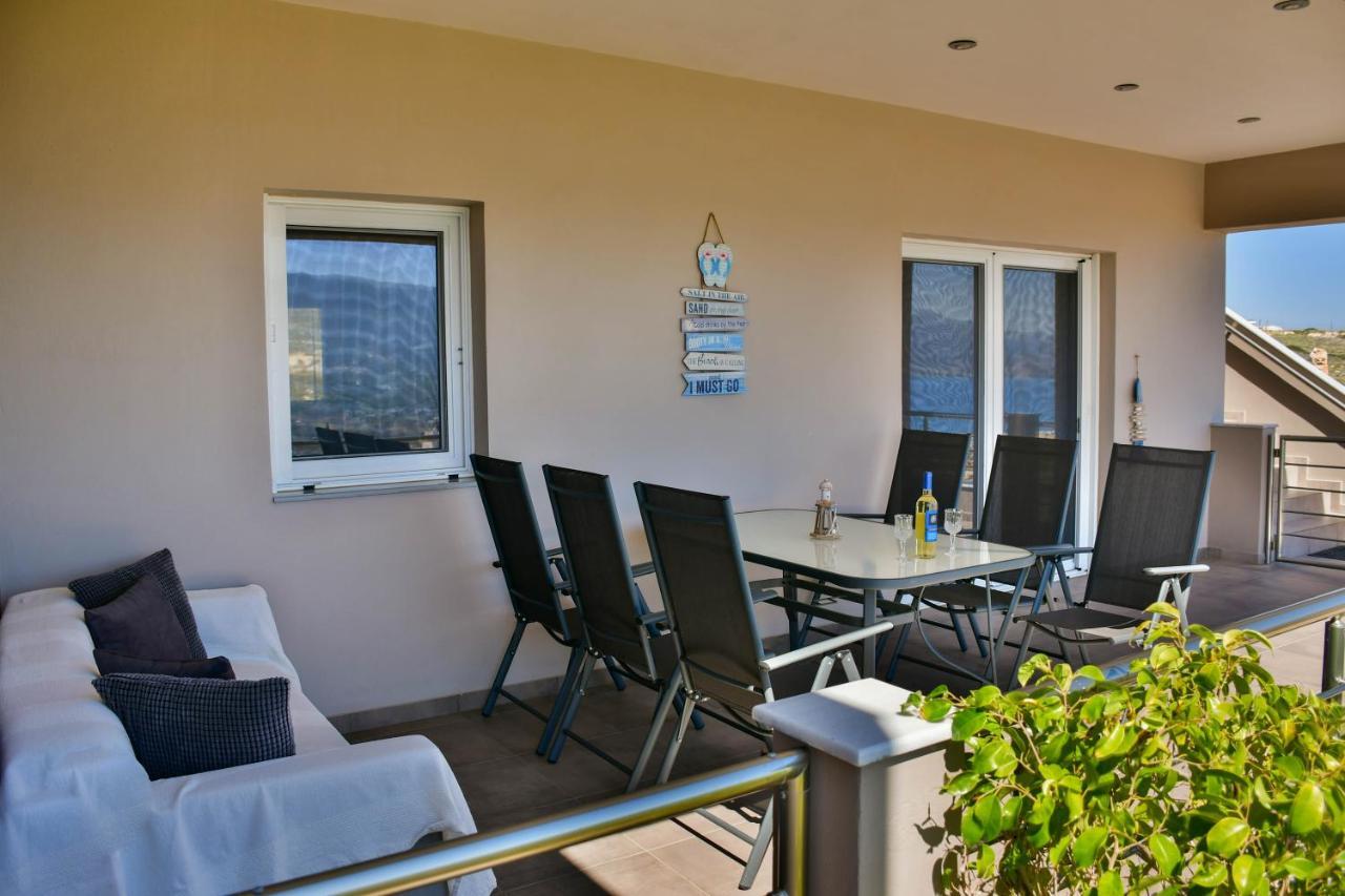Sitia Bay View Villa Apartment Bagian luar foto